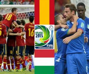 yapboz İspanya - İtalya, yarı finalde, 2013 FIFA Konfederasyon Kupası